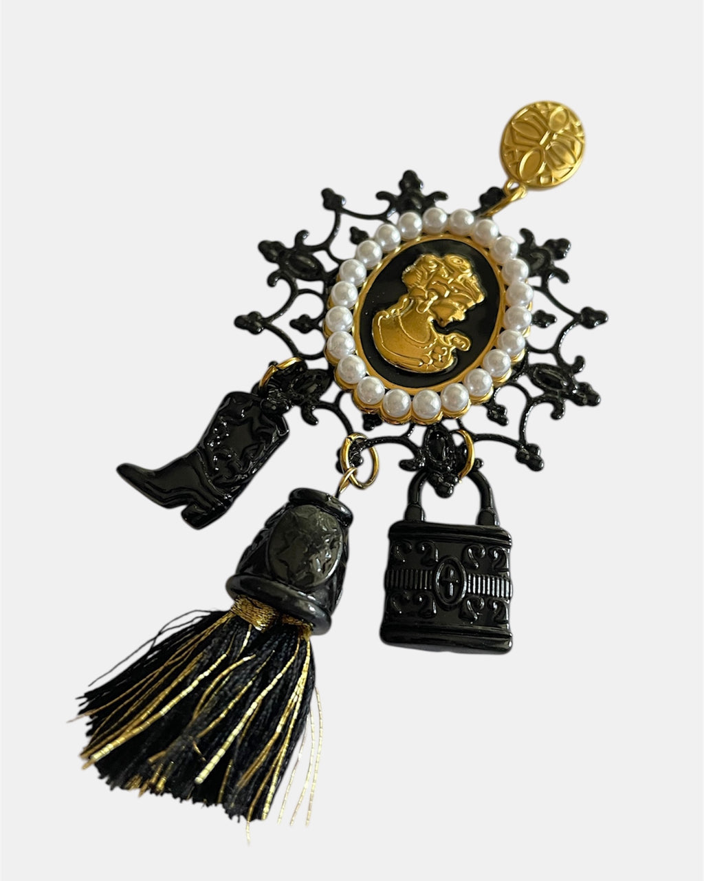 Κρεμαστά Χρυσά Σκουλαρίκια