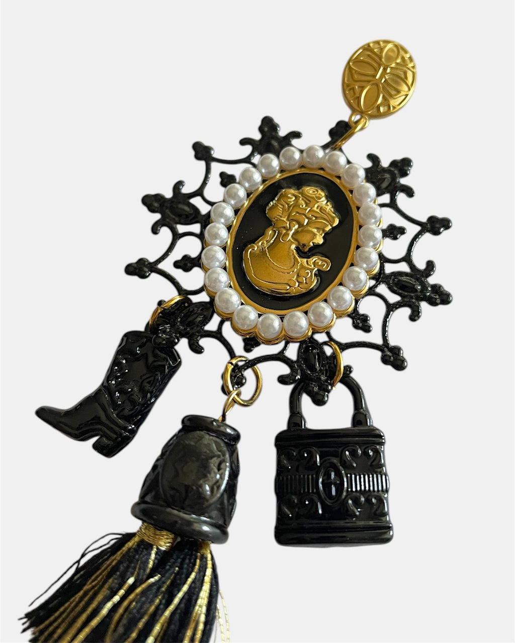 Κρεμαστά Χρυσά Σκουλαρίκια