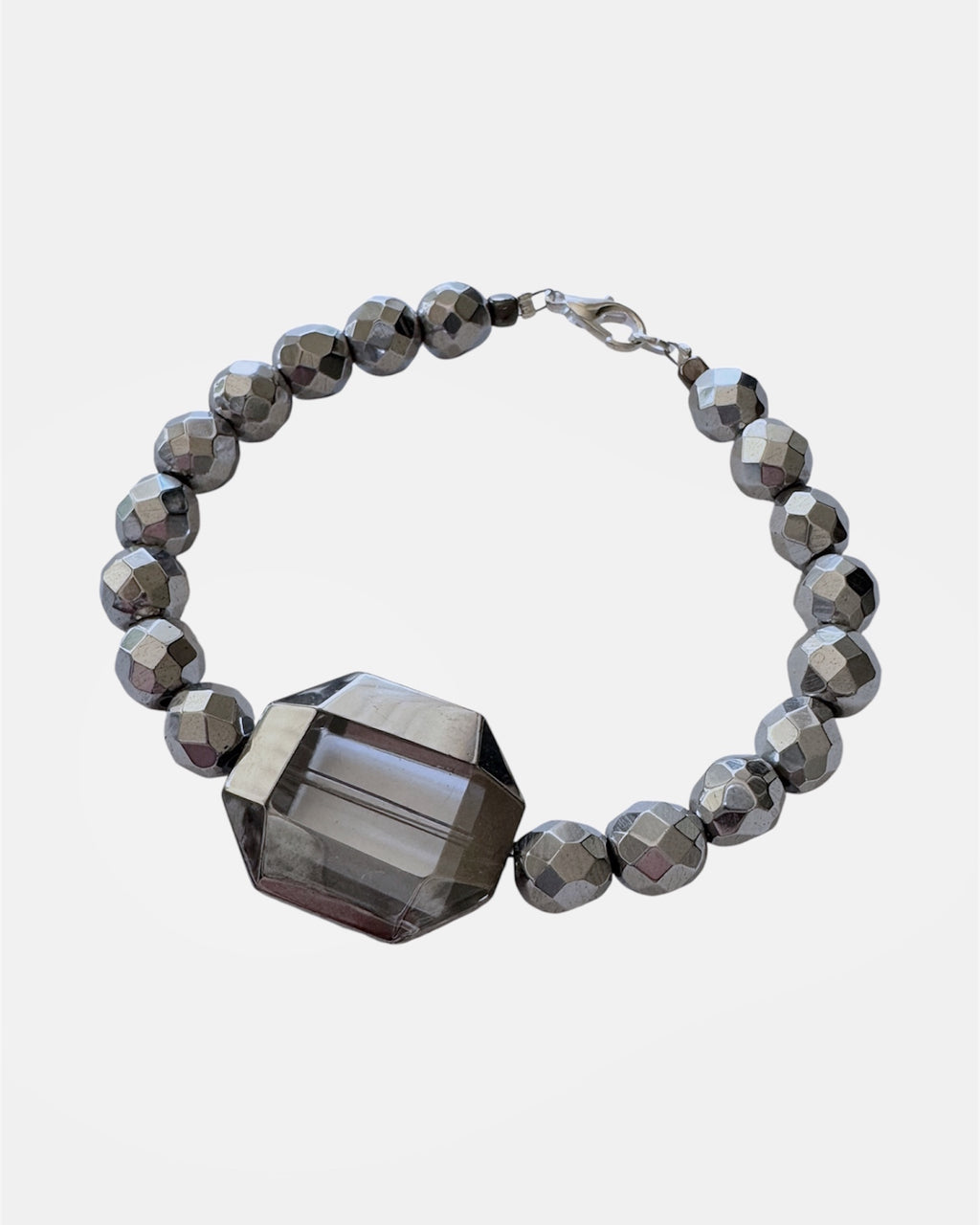 Μαύρο βραχιόλι με γυάλινες χάντρες, γυναικείο χειροποίητο κόσμημα.